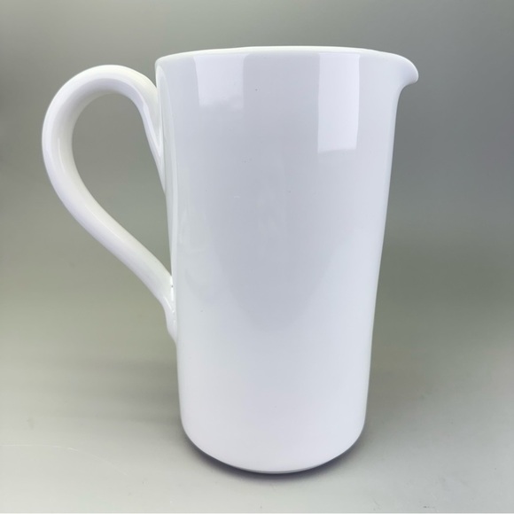 Ceramica Cuore Italian Made White Pitcher - Picture 4 of 10